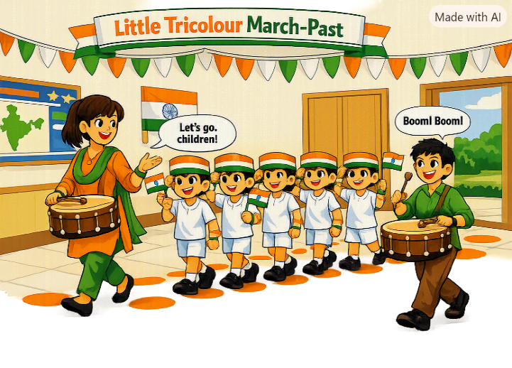 Little Tricolour March-Past