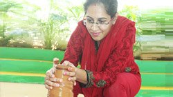 Teachers Painting & Diya Making