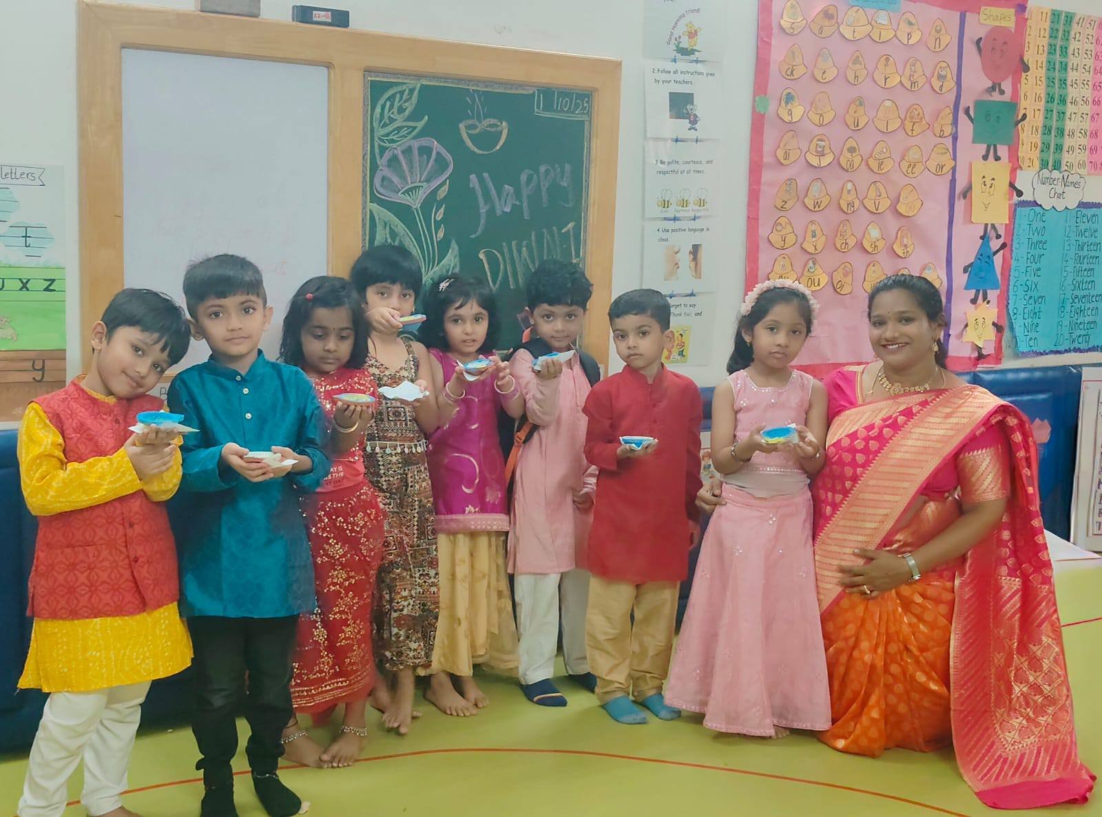Diwali & Grand Parents Day